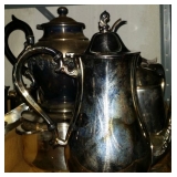 Large Group of Silver Plate