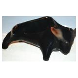 Bull Art Glass