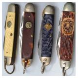 Collection of Stag Handle Knives