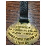 Reverse Side of Watch FOB