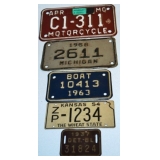 Vintage License Plates