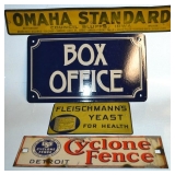 Group of Vintage Signs