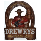 Drewrys Beer Promo Sign