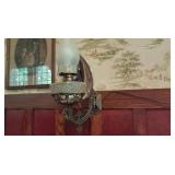 Oil Lamps and Bracket