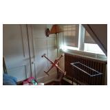 Converted Yarn Winder Lamp