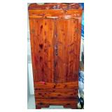 SMALL CEDAR WARDROBE