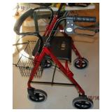 PROBASICS WALKER; BRAKES, BASKET, LIFT SEAT