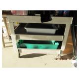 1 OF 2 ROLLING SHOP CARTS