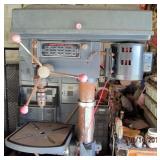 SIDE VIEW OF THE DRILL PRESS
