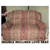 DOUBLE RECLINER LOVE SEAT