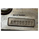 The serial number on Featherweight