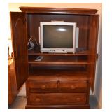 Very Nice TV Armoire with storage