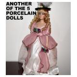 1 of several nice Porcelain Dolls