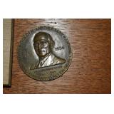 BRONZE PHARMACY PAPERWEIGHTS, 2