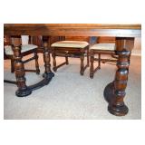 BASE OF DINING SUITE TABLE. NICE!!!!