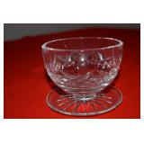 Waterford "Lismore" Dessert Dishes, Hand Cut Irish Crystal