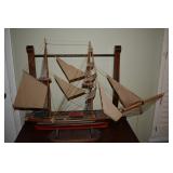 SAILING SHIP, HANDCRAFTED