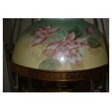 CLOSEUP OF HANGING LAMP SHADE