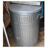 GALVANIZED CAN WITH LID