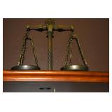 MARBLE BASE BRASS SCALES