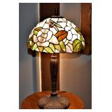 FULL VIEW OF THE LAMP ON TABLE