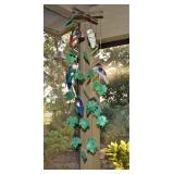 TROPICAL BIRDS HANGING MOBILE