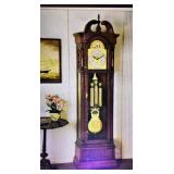 RIDGEWAY NUMBERED LIMITED EDITION "LIBERTY" GRANDFATHER CLOCK