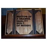 THE BOTTOM OF A DRAWER. QUALITY CONSTRUCTION!!!