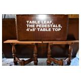 THE PEDESTAL BASE FOR THE TABLE