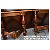 ORNATELY CARVED PEDESTALS