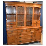 ANOTHER VIEW OF THE CREDENZA & HUTCH