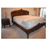 THE KING BED AND A NIGHTSTAND