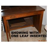 AND OPEN WITH ONLY 1 of 4 LEAFS INSERTED