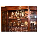 LIGHTED CHINA SHOWCASE TOP SECTION