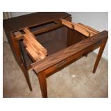 EXTENDING CABINET TABLE. NICE!!!