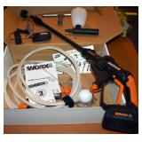 BATTERY OPERATED PRESSURE WASHER, LIKE NEW