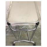 1 OF 3 STAINLESS TRAY STANDS LIKE THIS