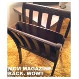 SCARCE, TALL, CARVED MAGAZINE CRADLE