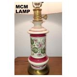 NICE MID CENTURY LAMP!!! 1 OF MANY IN THIS SALE