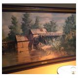 FRAMED LARGE BARNWELL PRINT