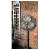 LOADING RAMPS. FLOORSTANDING HIGH OUTPUT SHOP FAN