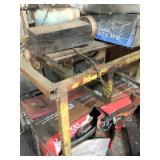 TABLE SAW ON METAL STAND