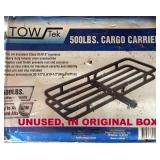 UNUSED 500# BUMPER HITCH CARGO CARRIER