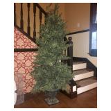 1 OF 2 NICE CHRISTMAS TREES. #2 IS IN ORIGINAL BOX.