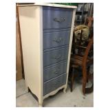 5-SHELF PROVINCIAL STYLE CABINET