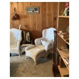 5pc WICKER SET
