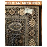 BELGIAN AREA RUG, Approximately 7.5