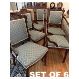 BEAUTIFULL UPHOLSTERED ANTIQUE CHAIRS