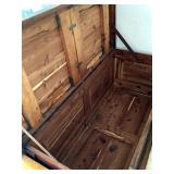ANOTHER INSIDE VIEW OF CEDAR CHEST