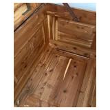 ANOTHER INSIDE VIEW OF CEDAR CHEST